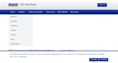 Desktop Screenshot of htc-parkroyal.com